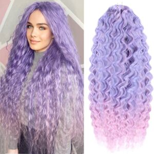 Deep Wave Crochet Twist Water Wavy Hair Extensions
