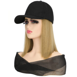 Integrated Straight Hair Wig CaP