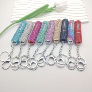 Refillable Portable Perfume Spray Bottle Keychain