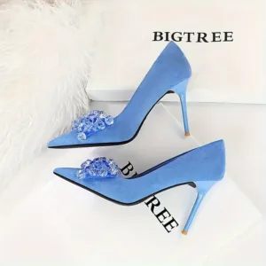 big tree High stiletto Heels