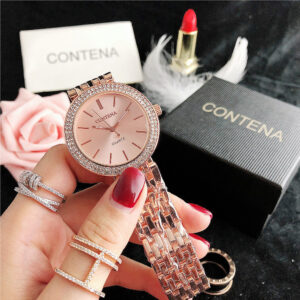 Contena Horloge Zilfer watch