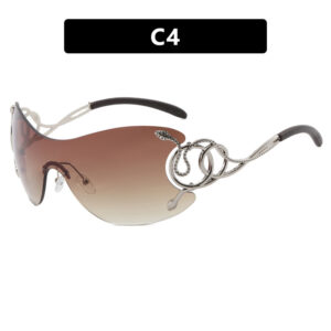 Generisch Y2K Sunglasses for Ladies