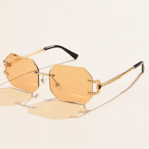 RIMLESS POLYGON SUNGLASSES FOR LADIES
