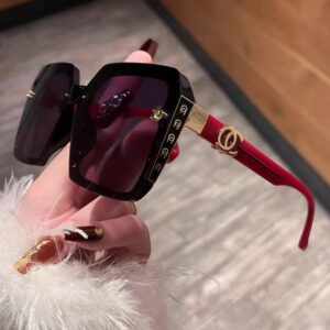 UV400 SUNGLASSES VINTAGE SQUARE EYEWEAR FOR LADIES