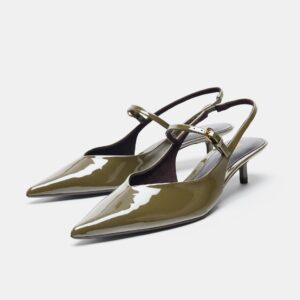 ZARA STRAPPY SLINGBACK SHOES