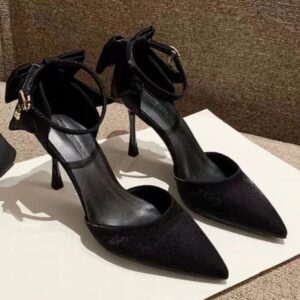 zara satin high heel
