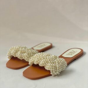 ZARA Pearl Beaded Sandal