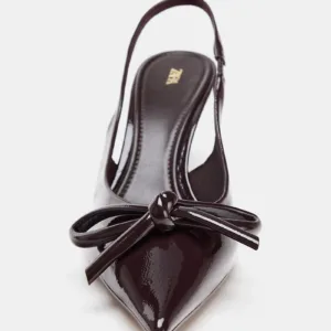 ZARA BOW HEELED SHOES