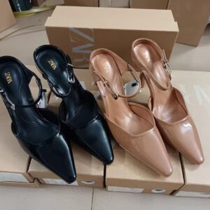 zara Ankle Strap Woman High Heels