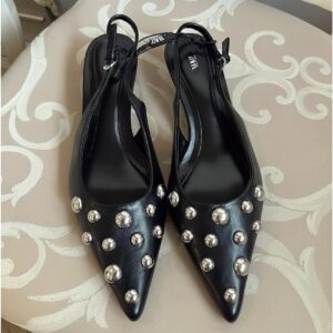 Zara embellished heels