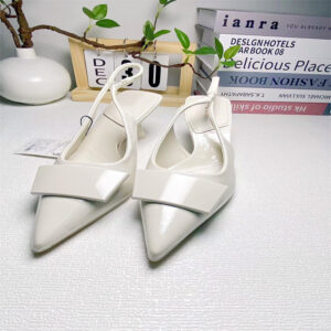 zara Square Buckle Pointed Toe Stiletto