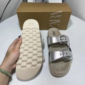 zara buckle sandals