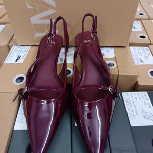 ZARA BUCKLE SLINGBACK SHOES