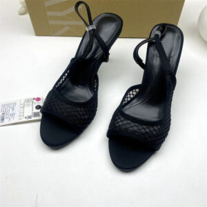 zara mesh strappy high heel
