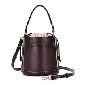 ZARA DOUBLE STRAP BUCKET BAG