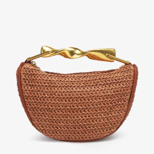 zara mini Straw Clutch