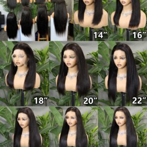 360 FULL LACE WIG (250% DENSITY) STRAIGHT HUMAN HAIR 100%