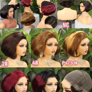 300% 5*5 SDD FULL PIXIE HUMAN HAIR 100%