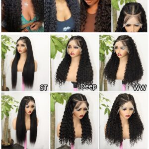 280% 13*4 braid #nc wig 26 inch human hair 100%