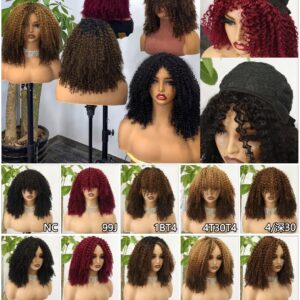 350% BANG BOB -KC 14 INCH HUMAN HAIR 100%