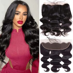 13*4 BODY WAVE HUMAN HAIR 100% frontal lace