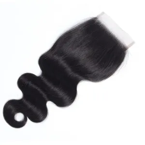 BODY WAVE LACE CLOSURE HUMAN HAIR 100%