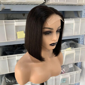 150% Straight Bob Wigs human hair 100%