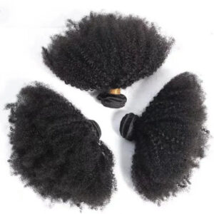 afro kinky curly weave human hair 100%