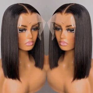13*4 frontal lace human hair wig 100%